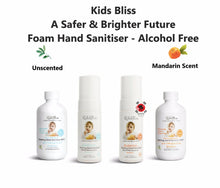 [KIDS BLISS] *A Safer & Brighter Kids Future* Foaming Hand Sanitiser Alcohol Free - Kills 99.99% Germs- MANDARIN SCENT - 50ml (80% OFF)