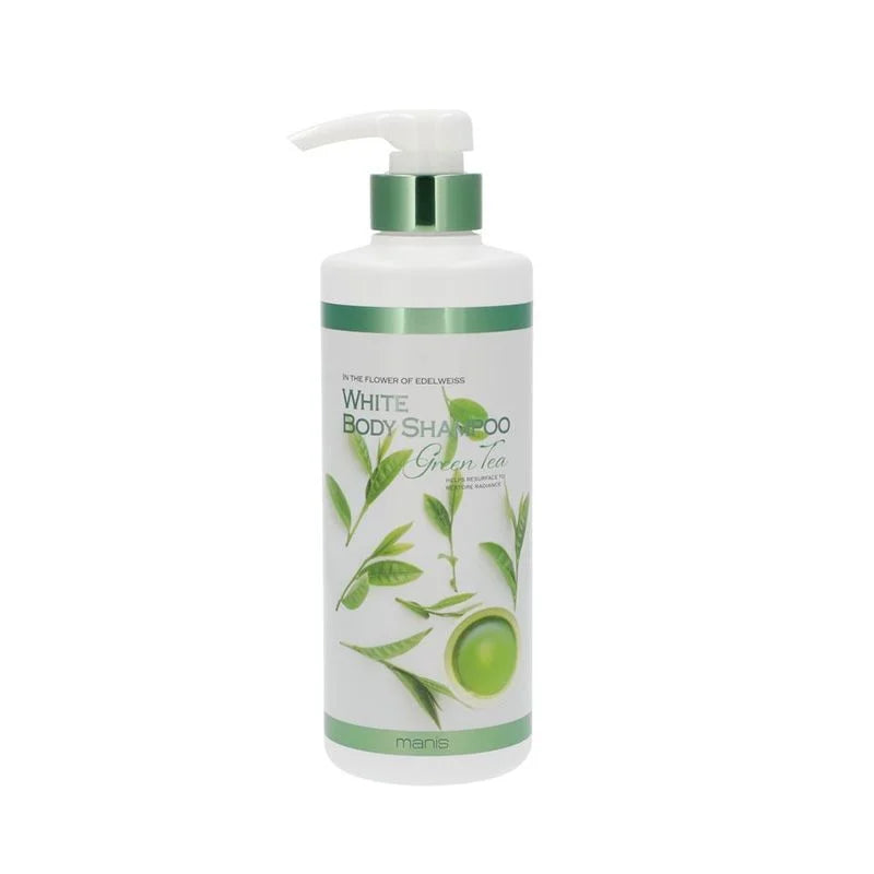 [MANIS] White Body Shampoo Green Tea 450ml