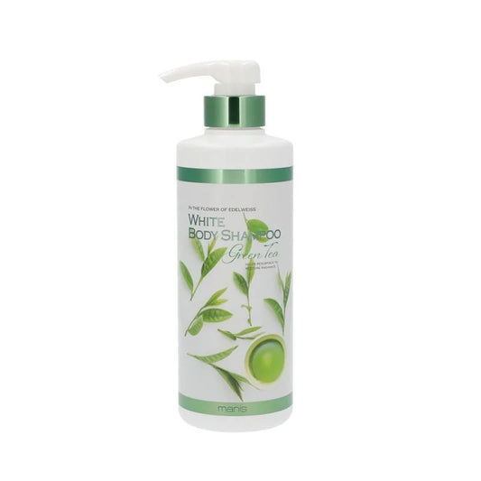 [MANIS] White Body Shampoo Green Tea 450ml