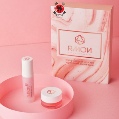 [RMON] Set Rmon White Label Dia Lip Scrub & Lip Balm