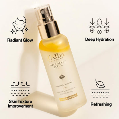 [D’ALBA] Piedmont First Spray Serum Hydrated & Radiant Skin 100ml