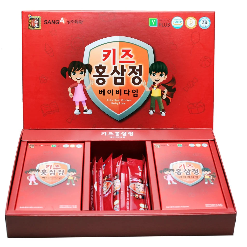 [SANGA] Korean Red Ginseng Drink for Kids – 30 Sachets x 10ml