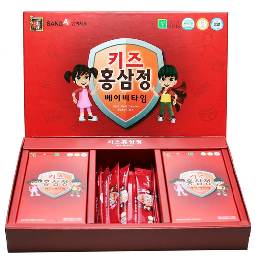 [SANGA] Korean Red Ginseng Drink for Kids – 30 Sachets x 10ml