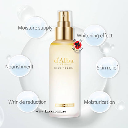 [D’ALBA] Piedmont First Spray Serum Hydrated & Radiant Skin 100ml