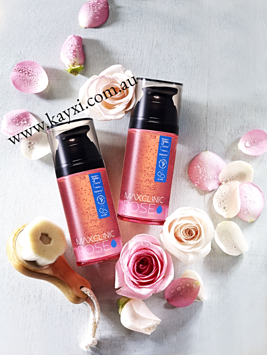 [MAXCLINIC] Rose Vitamin Oil Foam Cleanser 110g