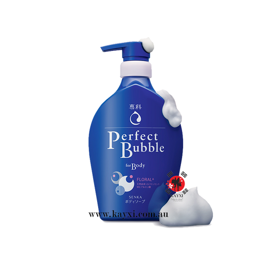 [SHISEIDO] Senka Perfect Bubble For Body FLORAL+ 500ml