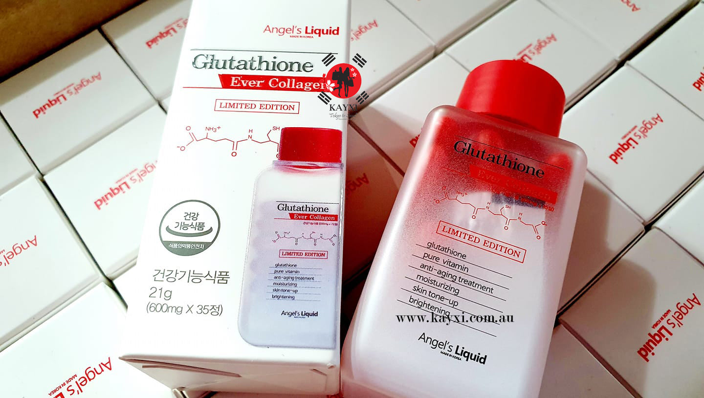 [ANGEL’S LIQUID] Glutathione Ever Collagen 35 Tablets Limited Edition