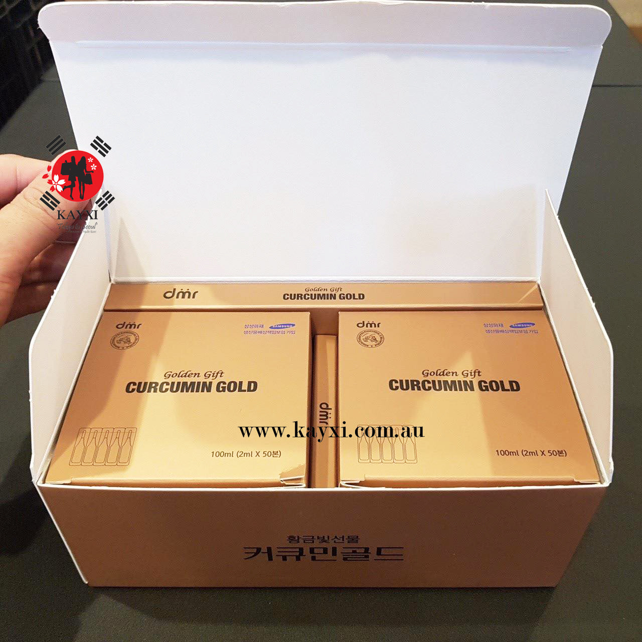 [dmr] Beautiful Life Golden Gift Curcumin GOLD Liquid Supplement 2ml x 50 Tubes