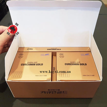 [dmr] Beautiful Life Golden Gift Curcumin GOLD Liquid Supplement 2ml x 50 Tubes