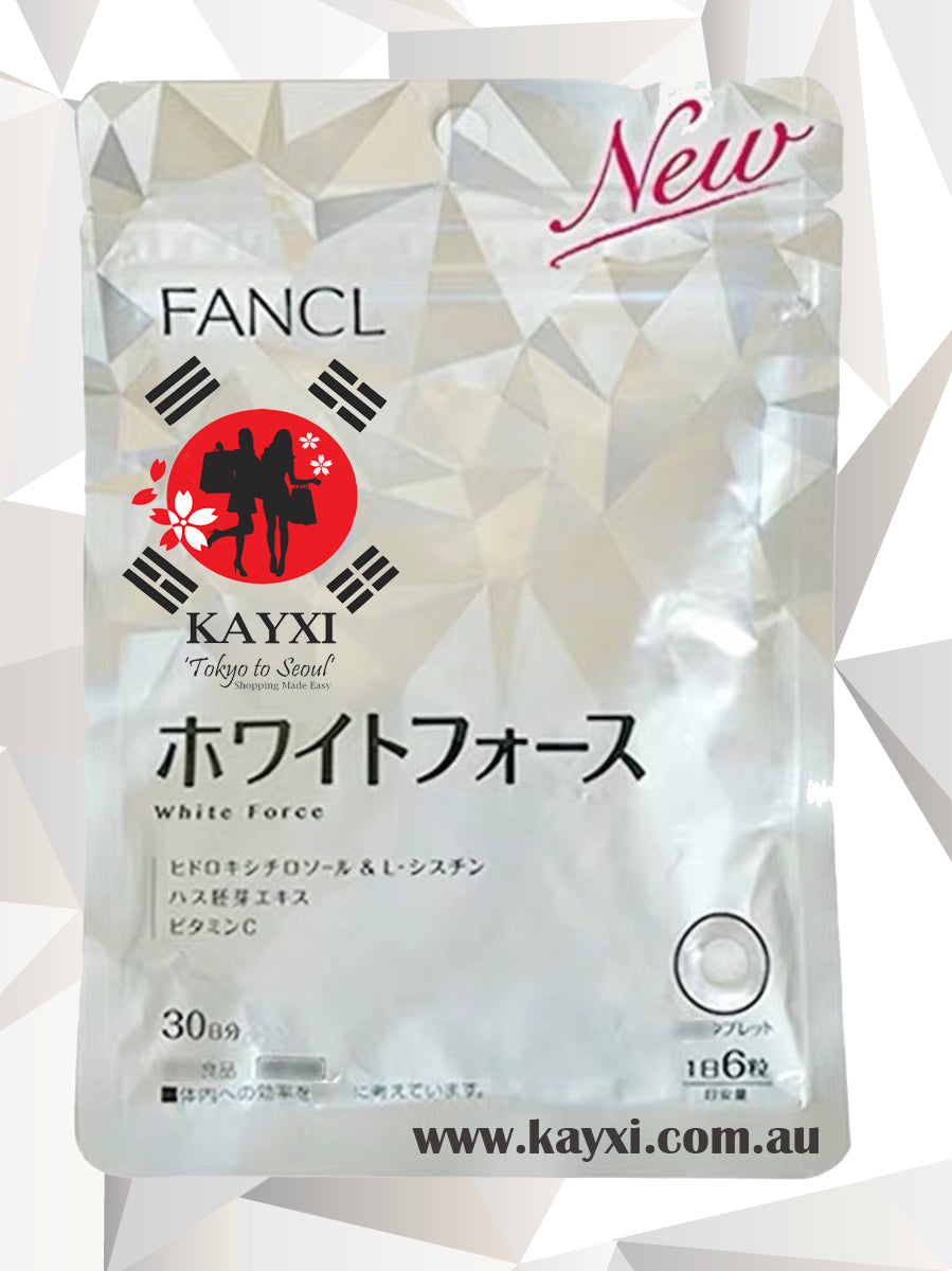 [FANCL] White Force Whitening Nutrition Supplements 30 tablets