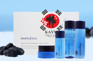 [INNISFREE] Jeju Lava Seawater Special Kit Mini 4 Items Kit Total 75ml