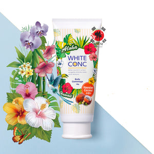 [WHITE CONC] Body Gommage  Aloha Hawaii Coconut Version 180g