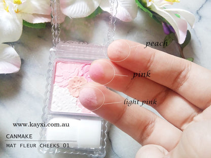 [CANMAKE – TOKYO] Mat Fleur Cheeks 6.3g