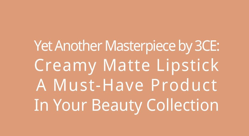 [STYLENANDE] 3CE Mood Recipe - Matte Lip Colour 3.5g (40% OFF)