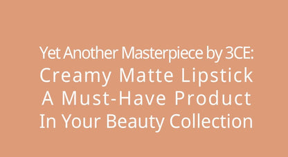 [STYLENANDE] 3CE Mood Recipe - Matte Lip Colour 3.5g (40% OFF)