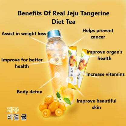 [JEJU REAL TANGERINE] Kumquat Diet Tea  20g x 20 Sachets