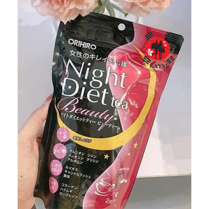 [ORIHIRO] Night Diet Tea  (Beauty Version) 16 Tea Bags of 2g each