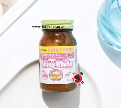 [YUWA] Cure White OR Shiny White Whitening Supplements 180 Tablets 🇯🇵