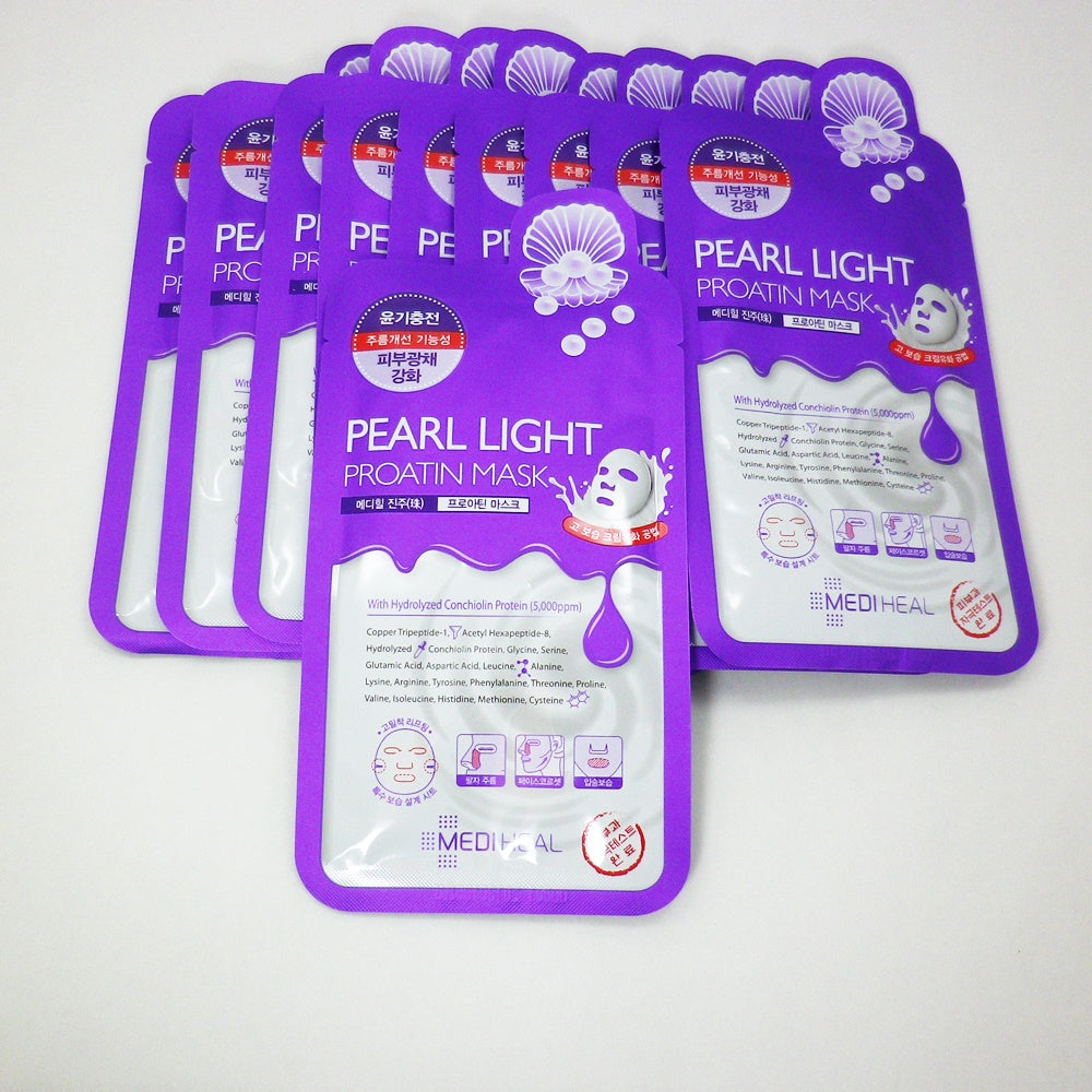 [MEDI HEAL] Pearl Light Proatin Mask 27ml