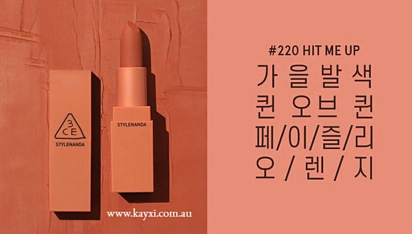 [STYLENANDE] 3CE Mood Recipe 2 Matte Lip Colour 3.5g (40% OFF)