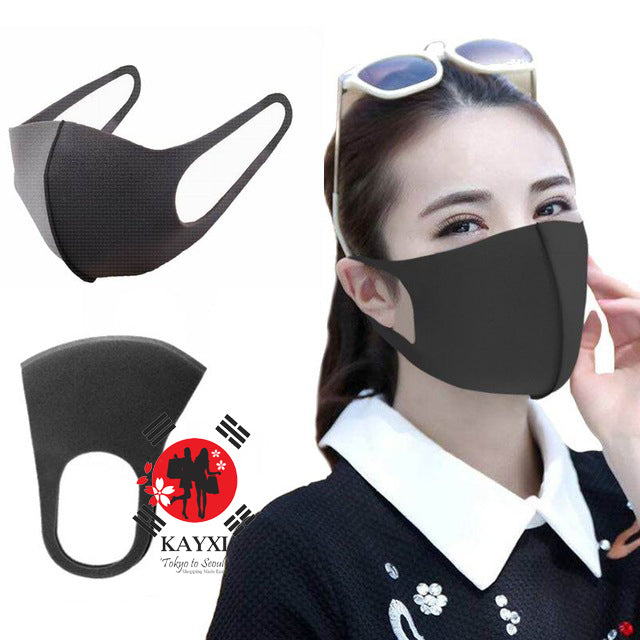 [ARAX]  Pitta Mask - Gray  Anti-Pollution Face Mask 3 pcs