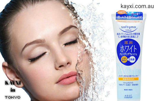 [KOSE] Softymo Medicated White Cleansing Wash 190g