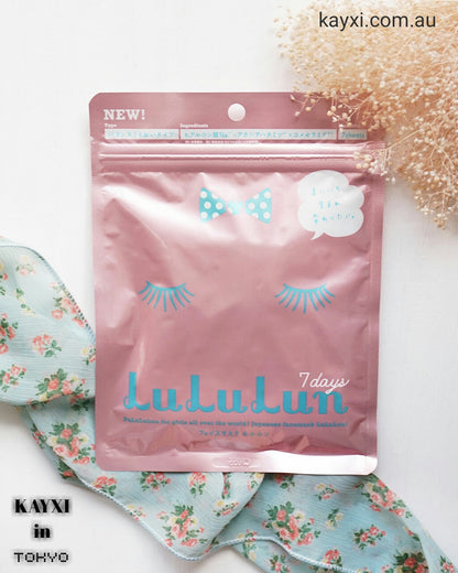 [LULULUN] Face Mask Rururun (7 days) Balance Moisture Hyaluronic Acid