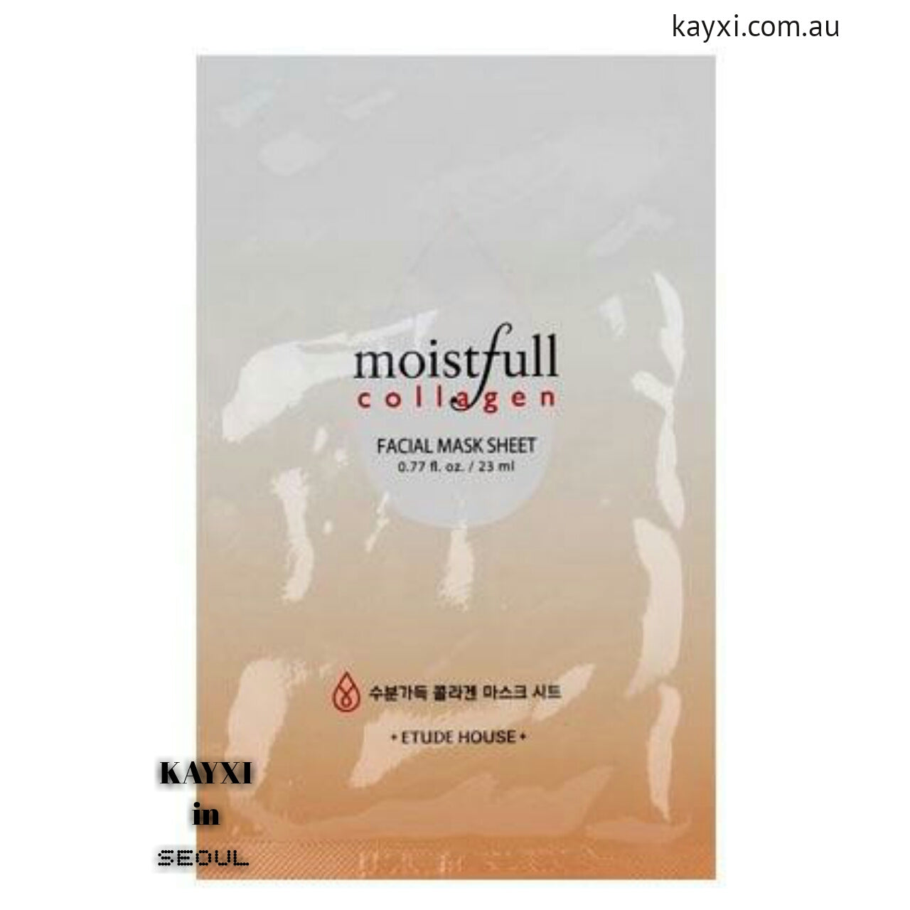 [ETUDE HOUSE] Moistfull Collagen Facial Mask Sheet 23ml 1pcs