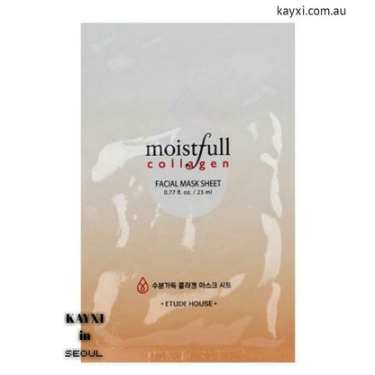 [ETUDE HOUSE] Moistfull Collagen Facial Mask Sheet 23ml 1pcs