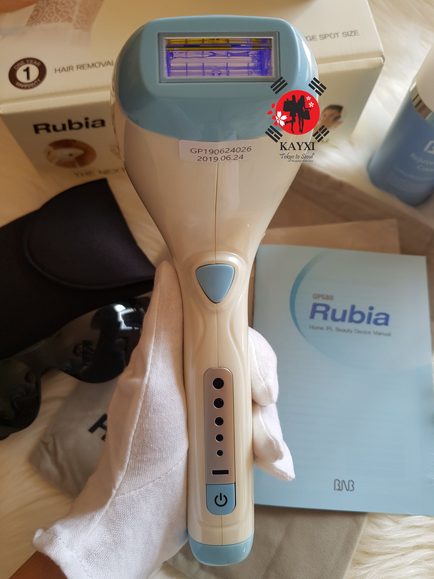 [BNB MEDICAL] IPL System Home Laser Hair Removal Rubia GP-580