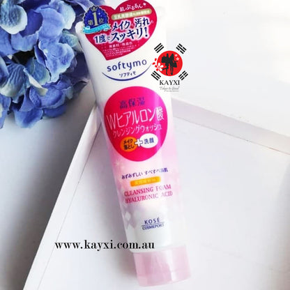 [KOSE] Softymo Hyaluronic Acid Cleansing Foam 190g