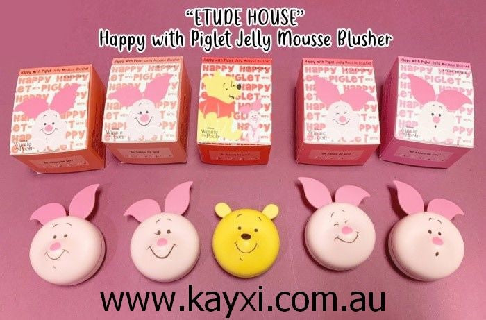 [ETUDE HOUSE]  2019 Happy With Piglet Edition Jelly Mousse Blusher 2.5g (65% OFF)