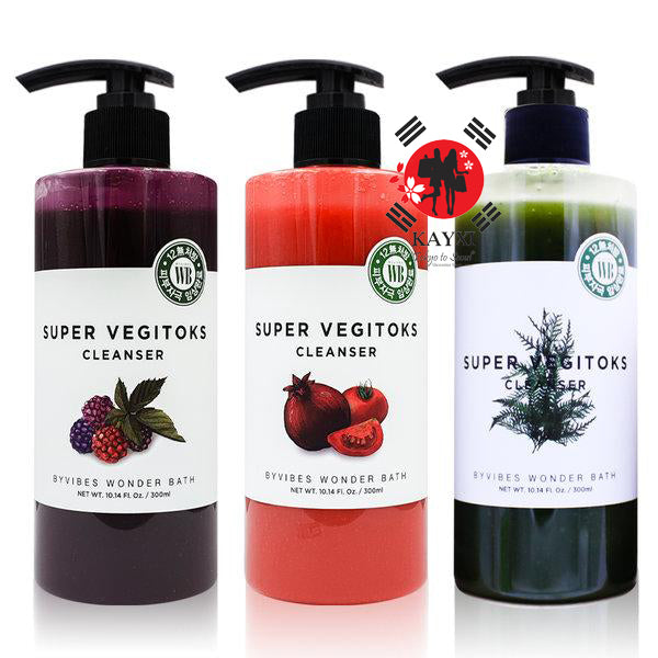 [BY VIBES - WONDERBATH] Super Vegitoks Cleanser - PURPLE  300ml