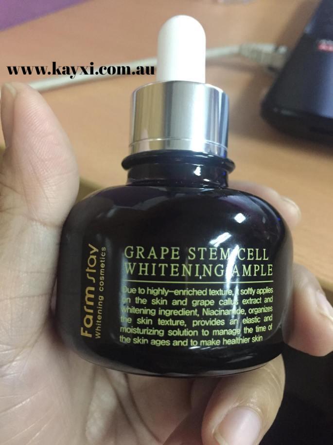 [FARM STAY] Grape Stem Cell Whitening Ample 30ml ***(Buy 1, GET 1 FREE)***