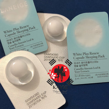 [LANEIGE] White Plus Renew Capsule Sleeping Mask 3ml (50% OFF)