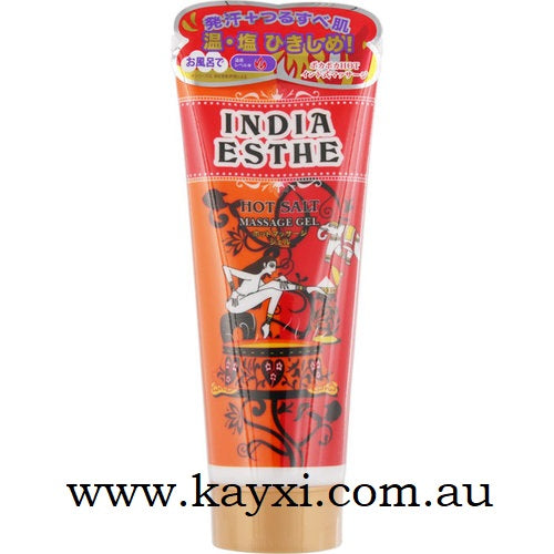 [BISON] India Esthe Hot Salt Massaage Gel 220g