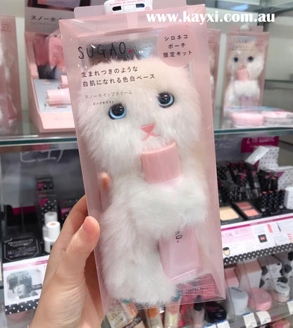 [SUGAO] Snow Whipped Cream With Cat Pouch  SPF23 PA++ LIMITED EDITION  25g