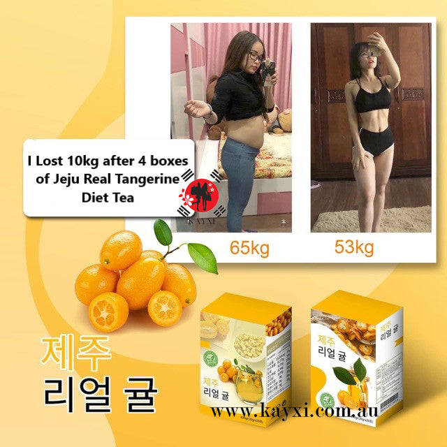 [JEJU REAL TANGERINE] Kumquat Diet Tea  20g x 20 Sachets