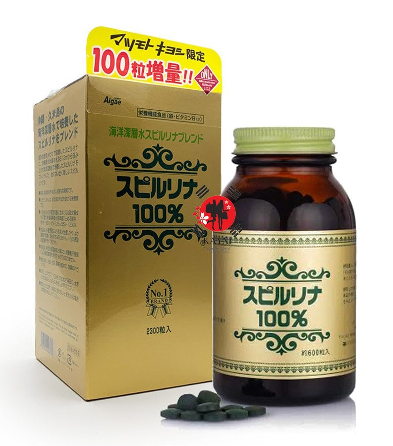 [JAPAN ALGAE] Spirulina 100% Japanese Algae 2300 Tablets