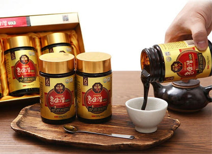 [DAEHAN RED GINSENG] 6 Years Red Ginseng Extract GOLD 1 Box of  x4 250g Jars