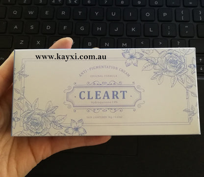 [CLEART] Anti-Pigmentation Cream - 2% Hydroquinone - Skin Lightener 18g