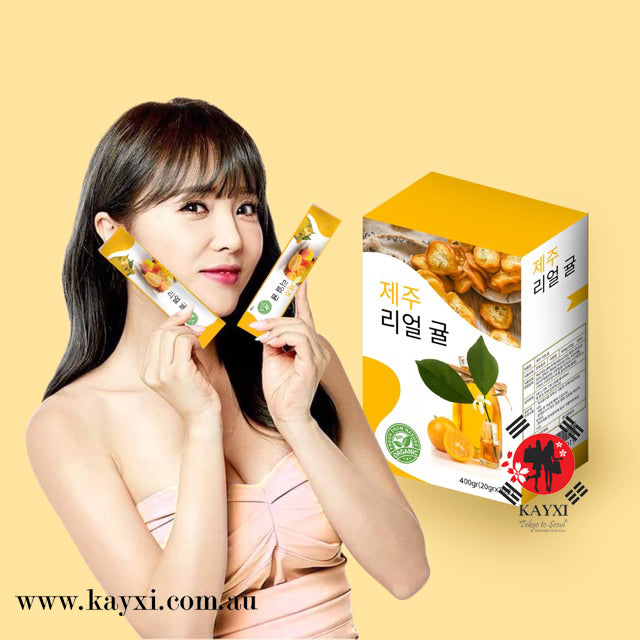 [JEJU REAL TANGERINE] Kumquat Diet Tea  20g x 20 Sachets