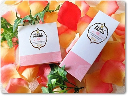 [PINKY PROUD] Botanical Feminine Soap & Organic Feminine Care Brightening Lotion 2pcs SET