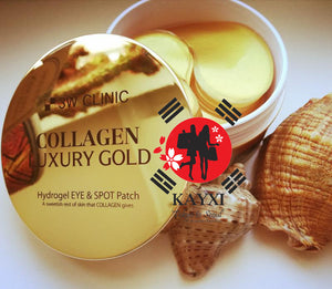 [3W CLINIC] Collagen & Luxury Gold  Hydrogel Eye & Spot Patch  60pcs/30 Day Supply