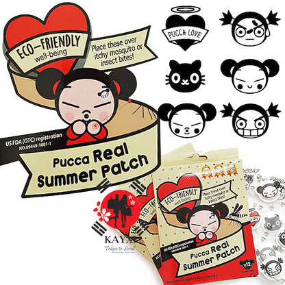 [KAYONE] PUCCA by VOOZ Mosquito Patch Stickers 12 Pcs (50% OFF)