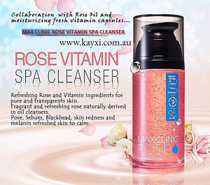[MAXCLINIC] Rose Vitamin Oil Foam Cleanser 110g