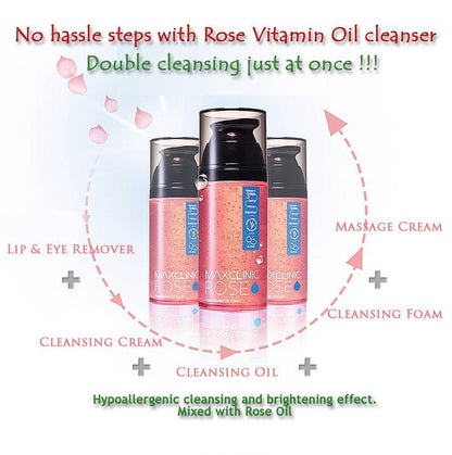 [MAXCLINIC] Rose Vitamin Oil Foam Cleanser 110g