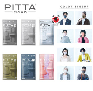[ARAX] Pitta Mask – Light Gray Anti-Pollution Face Mask 3 pcs