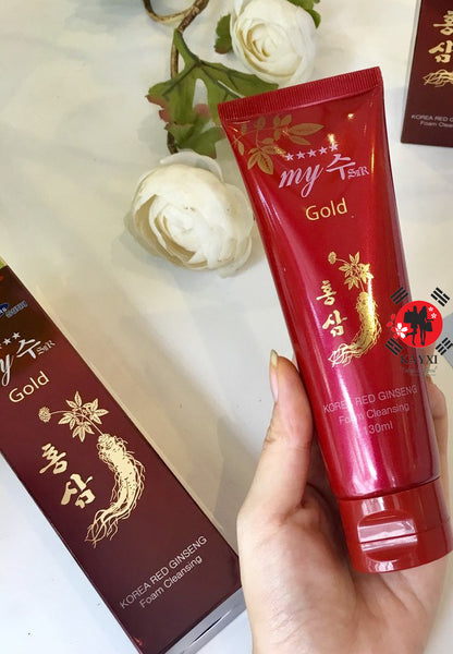 [MY JIN] ‘GOLD’ Korea Red Ginseng Cleansing Foam 130ml