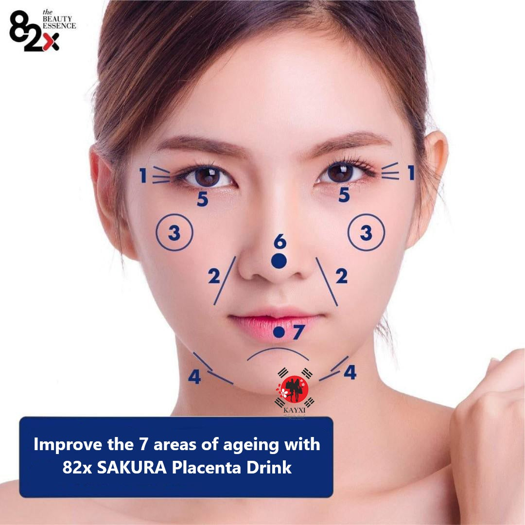 [82X] Placenta Drink “SAKURA” 500ml NEW PACKAGING